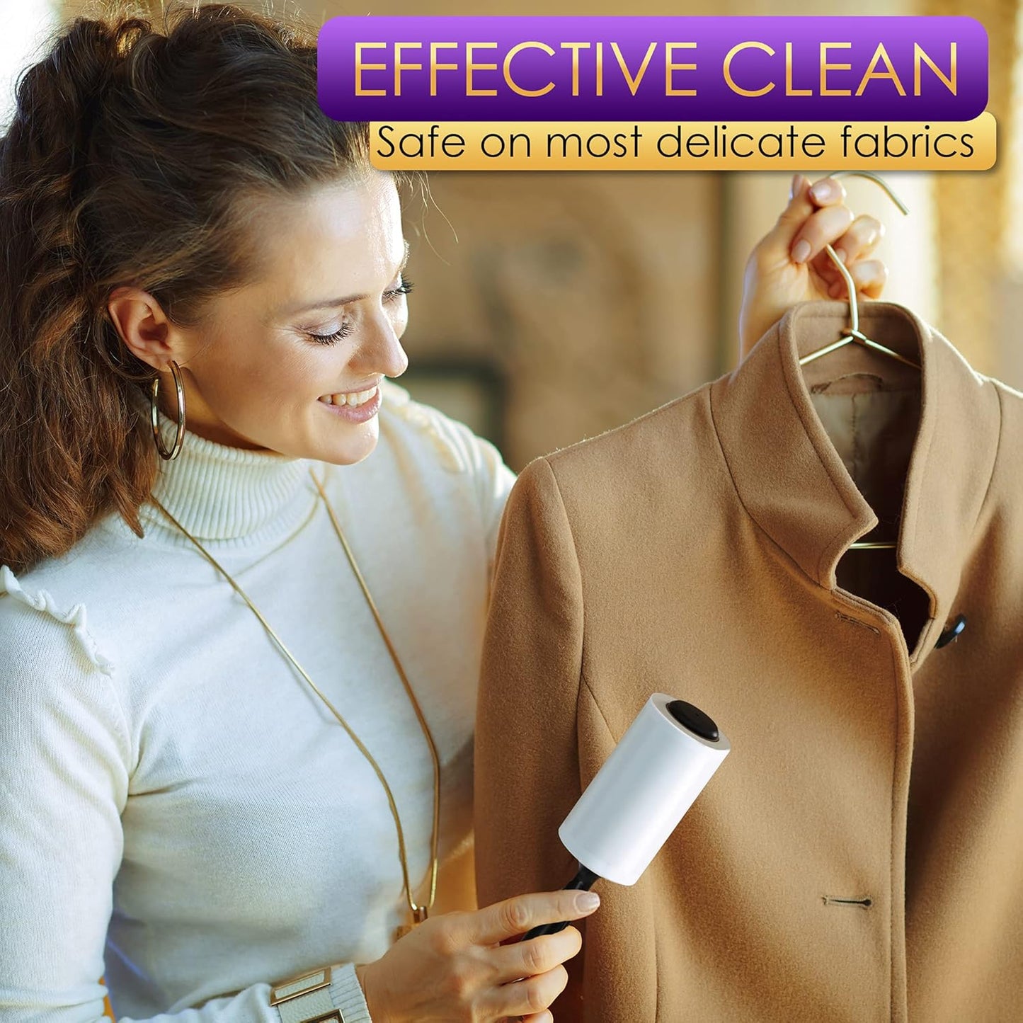 Lint Rollers Pet Hair Value 10 Pack of 900 Sheets / 10 Refills, Sticky Roller Pet Hair, Lint Remover Dog/Car Hair, Fuzz, Animal Fur, Large Lint Removal Roller Clothe, Couch, Furniture