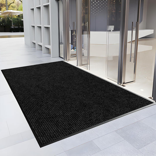 4′ x 65′ Front Door Mat Indoor Outdoor Entrance, Commercial Floor Mat Heavy Duty Dirt Trapper Entryway Doormat, Custom Size Non Slip Rubber Backing Welcome mat, Door Mat for High Traffic Area