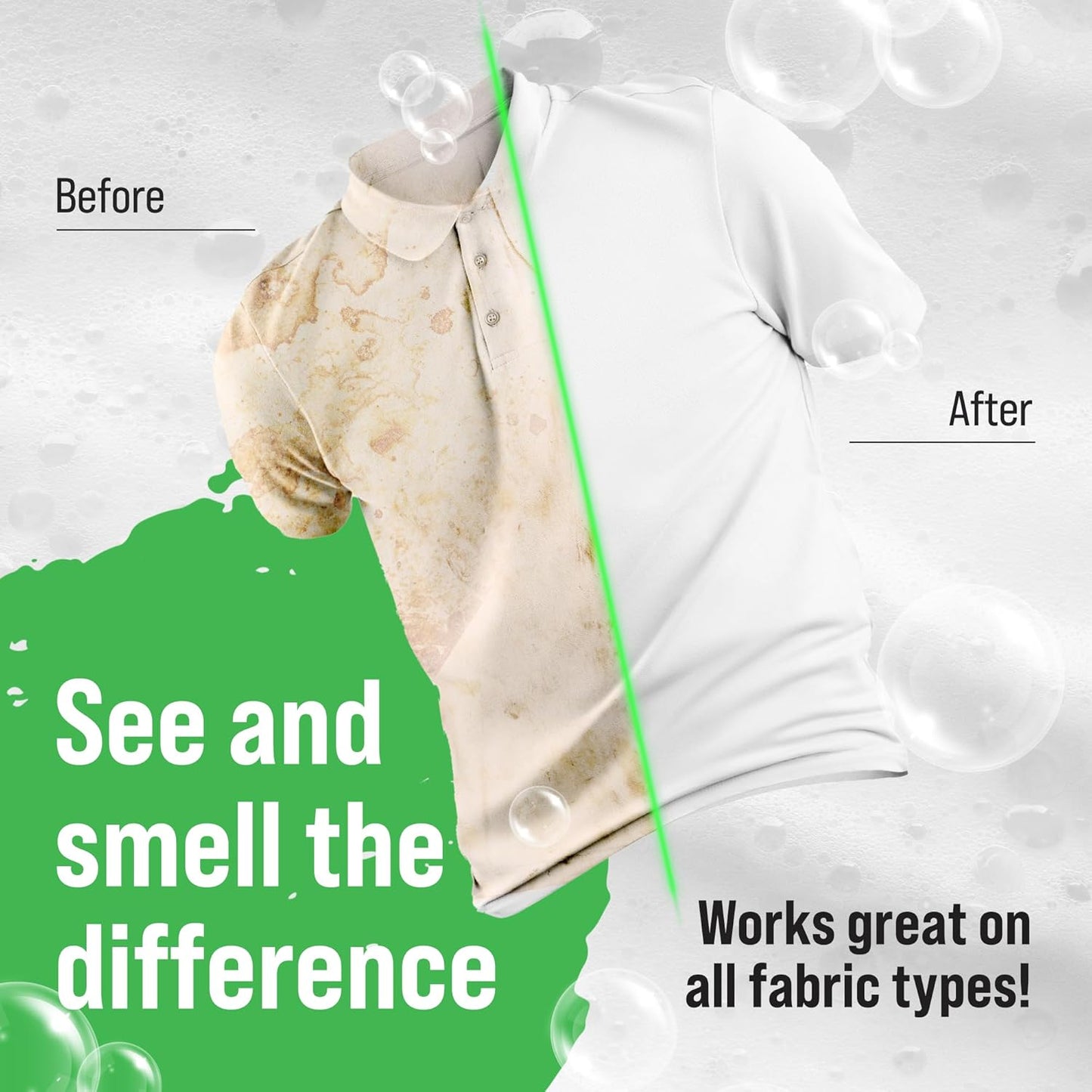 Rockin' Green Classic Rock Laundry Detergent (90 Loads), Plant based, All Natural Laundry Detergent Powder, Vegan and Biodegradable Odor Fighter, Safe for Sensitive Skin, 45 oz (Freshwood Mac)