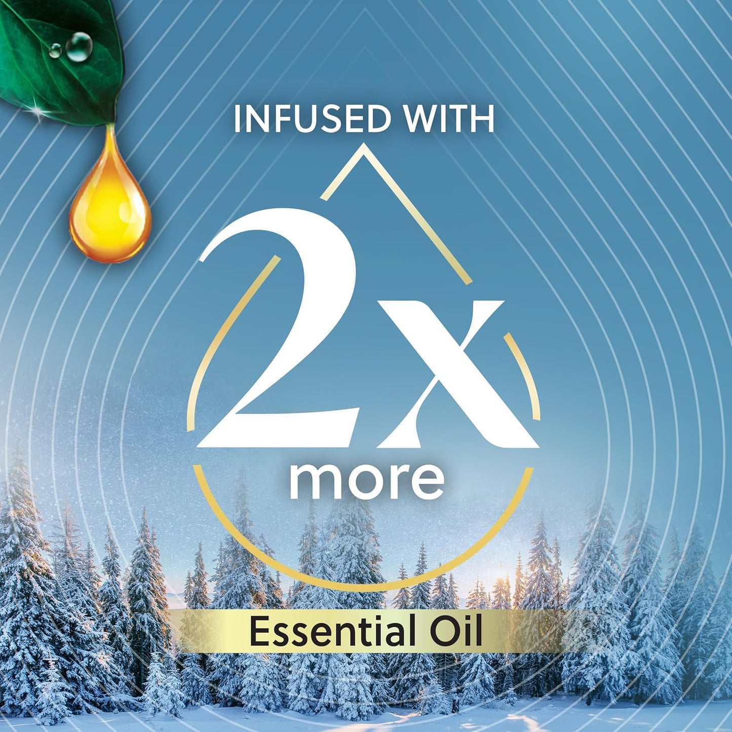 Air Wick Plug In Advanced Scented Oil,Glistening Snow + Frosted Mint,Air Fresheners for Home Long Lasting, Room Freshener, Air Freshener Plug In, House Essentials for Small Spaces + Large Spaces,5 ct