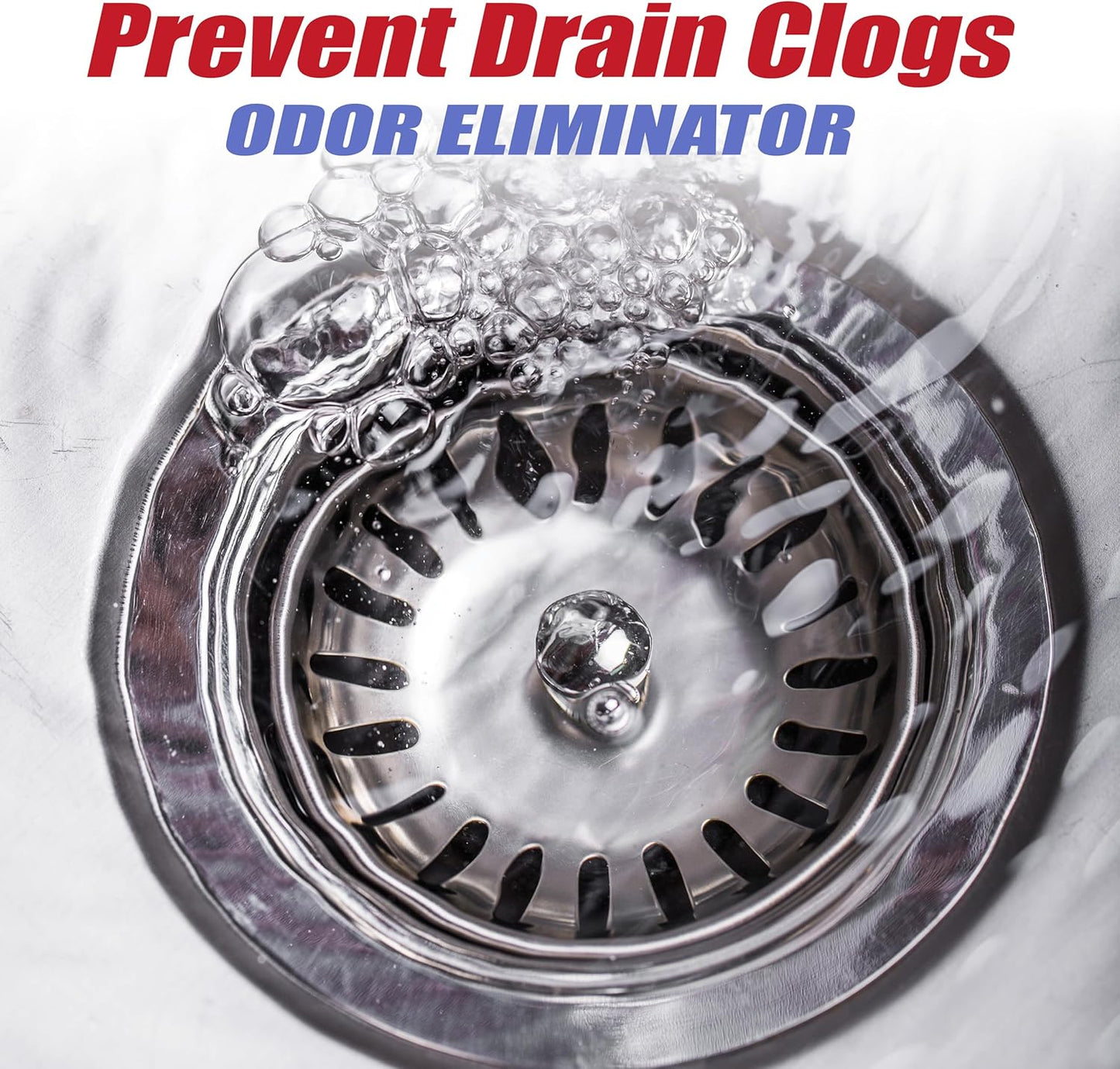 SANI 360° Sani Sticks Drain Cleaner and Deodorizer, 24 Count, Unscented Enzyme Pipe Cleaners, Eliminate Odors, Prevent Clogged Drains, Safe for Sinks, Bathtub Drains, Septic Tanks