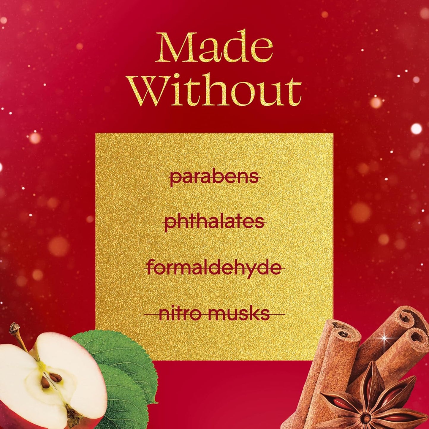 Glade Automatic Spray Refill, Warm Apple & Spices, Scented Air Freshener for Home and Bathroom, 6.2 Oz