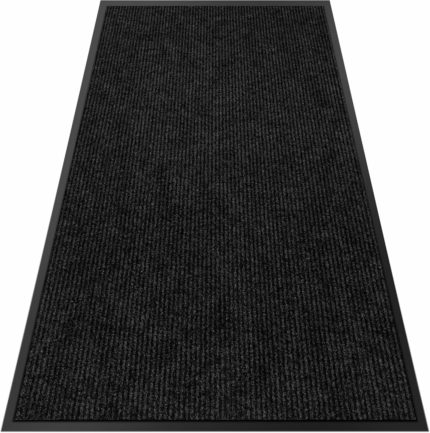 2′ x 44′ Front Door Mat Indoor Outdoor Entrance, Commercial Floor Mat Heavy Duty Dirt Trapper Entryway Doormat, Custom Size Non Slip Rubber Backing Welcome mat, Door Mat for High Traffic Area