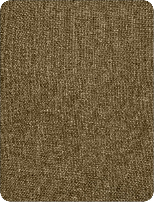 Fine Linen Fabric Patches, Self-Adhesive, 8x11 inch Extra Size, Multi Color, for Sofa and Clothes Repair (Brown)