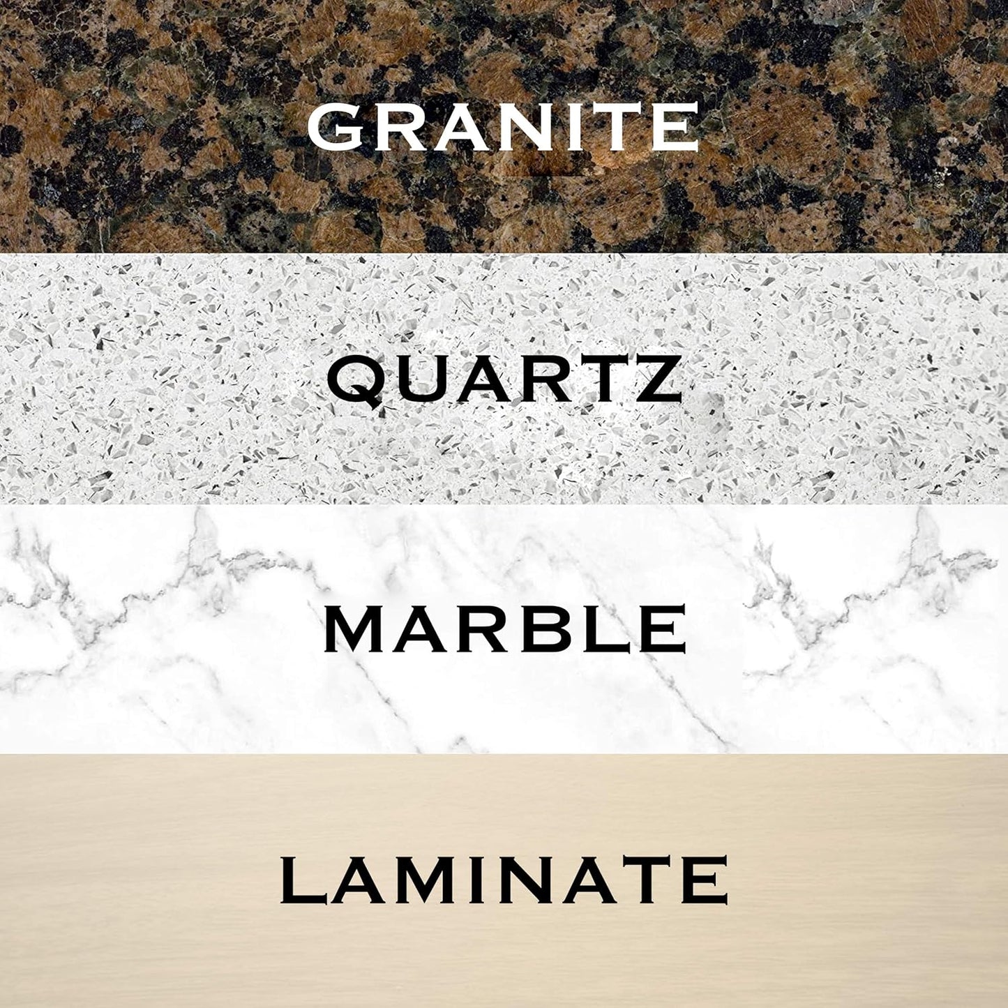 HOPE'S Countertop Restoration Polish, Streak-Free Kitchen Counter Cleaner, No Buildup on Countertops, Quartz, Marble, Corian, Composite, and Granite Polish, 8 Fl Oz, Pack of 3