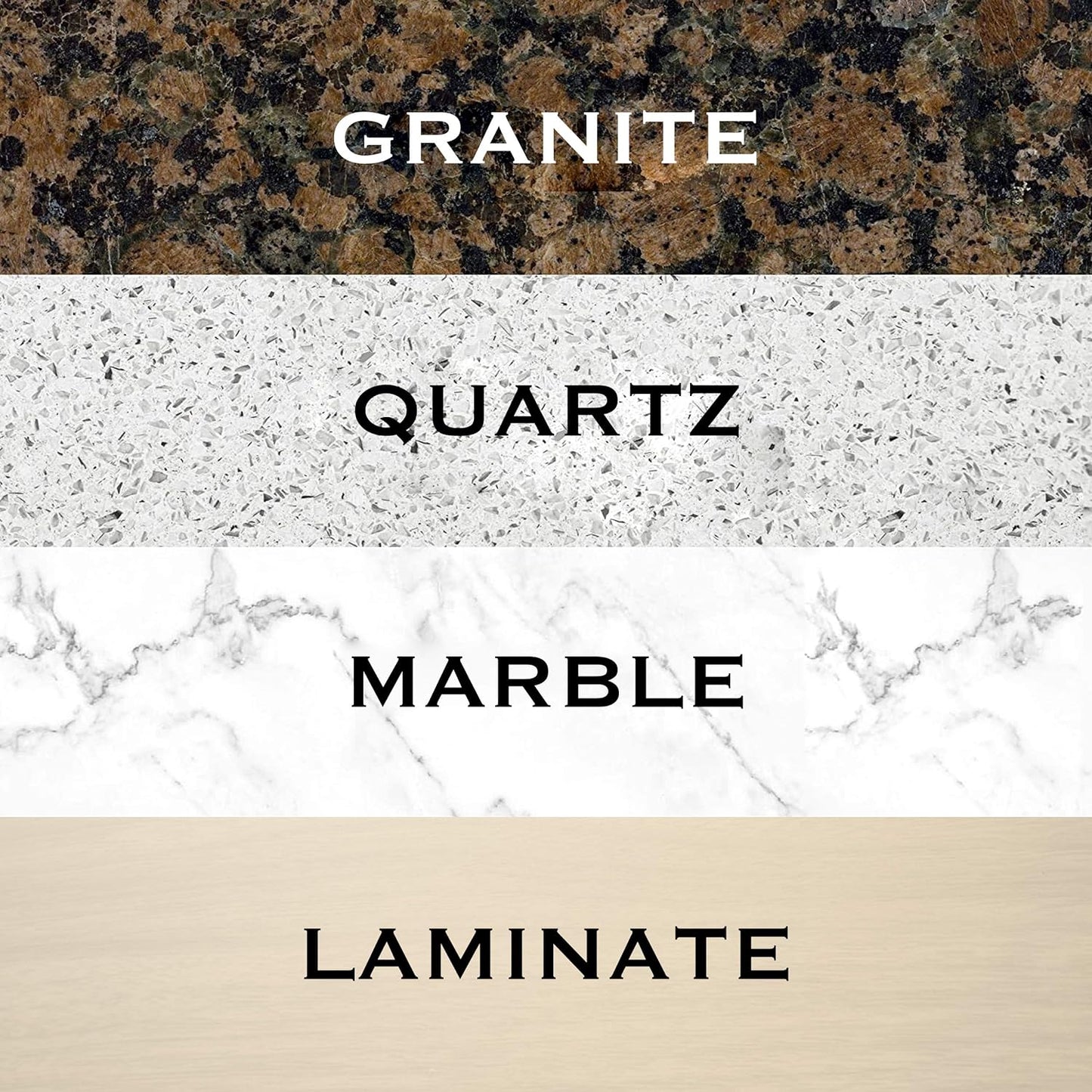 HOPE'S Countertop Restoration Polish, Streak-Free Kitchen Counter Cleaner, No Buildup on Countertops, Quartz, Marble, Corian, Composite, and Granite Polish, 8 Fl Oz, Pack of 4