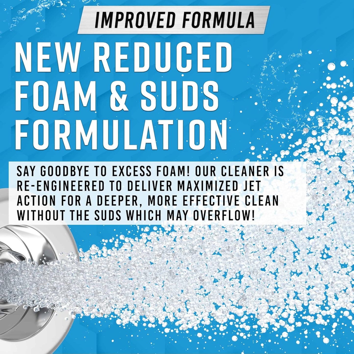 ACTIVE Jetted Tub Cleaner Bathtub Cleaning - 32oz (8 Uses) Bath Jet Cleaner For Whirlpool & Spa Bath System, Compatible with Jacuzzi Jets, Whirl Tubs, Professional Septic Safe Solution - Made in USA