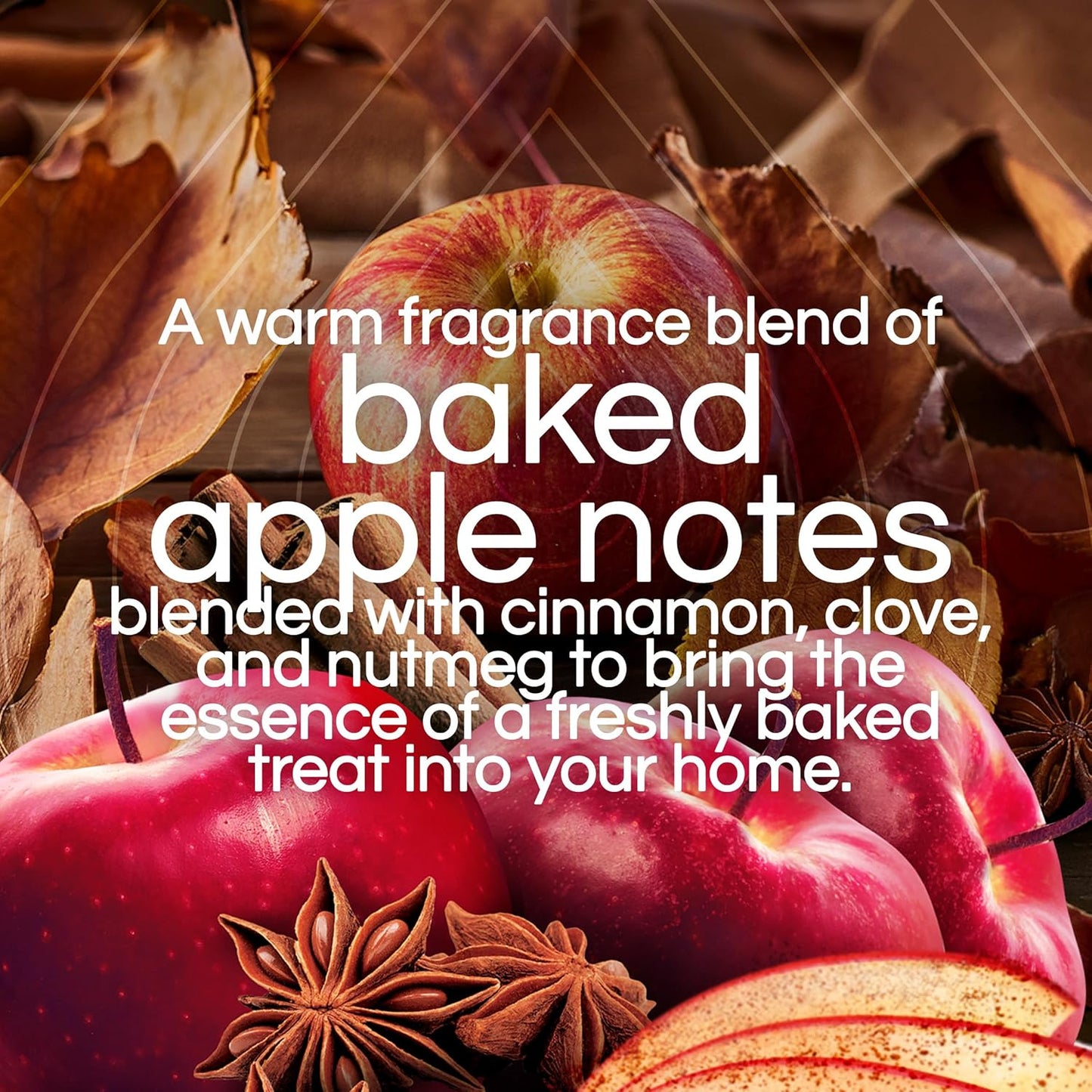 Air Wick Plug In Advanced Scented Oils Refills, Apple + Cinnamon, Fall Decorations for Home,Plug In Air Fresheners for Home,Pumpkin Spice,Fall Essential Oils, Pumpkin Decor,Room Freshener, 5 ct